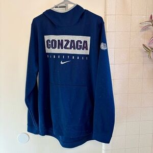Nike Men's Navy Gonzaga Basketball Hoodie